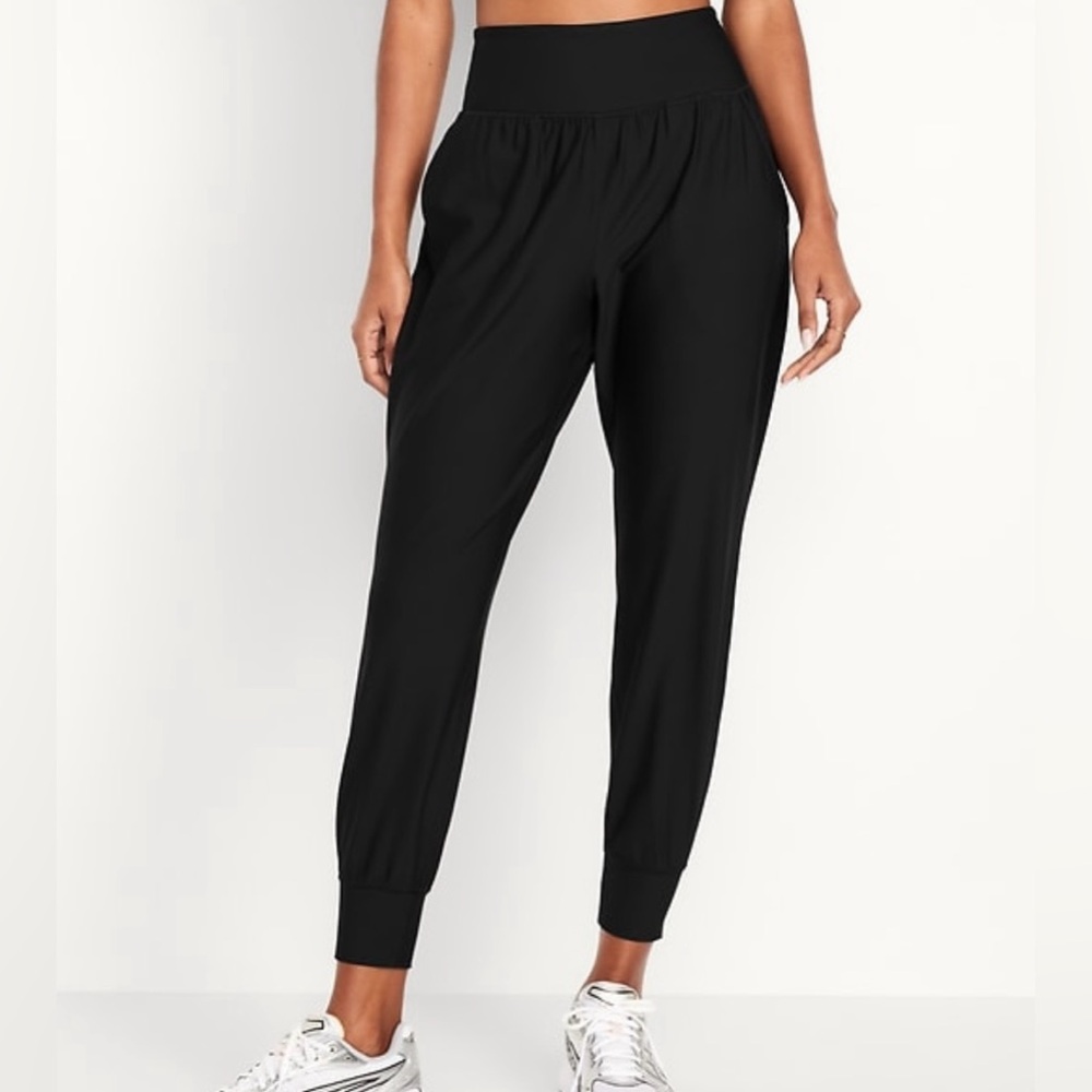 Women’s black joggers